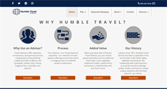 Desktop Screenshot of humbletravel.com